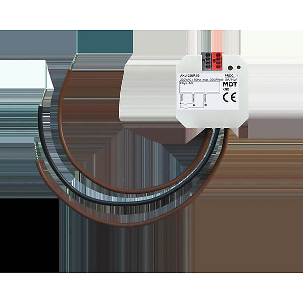 MDT technologies Universalaktor 2-fach UP 10A,230VAC,14µF,2EVG AKU-02UP.03